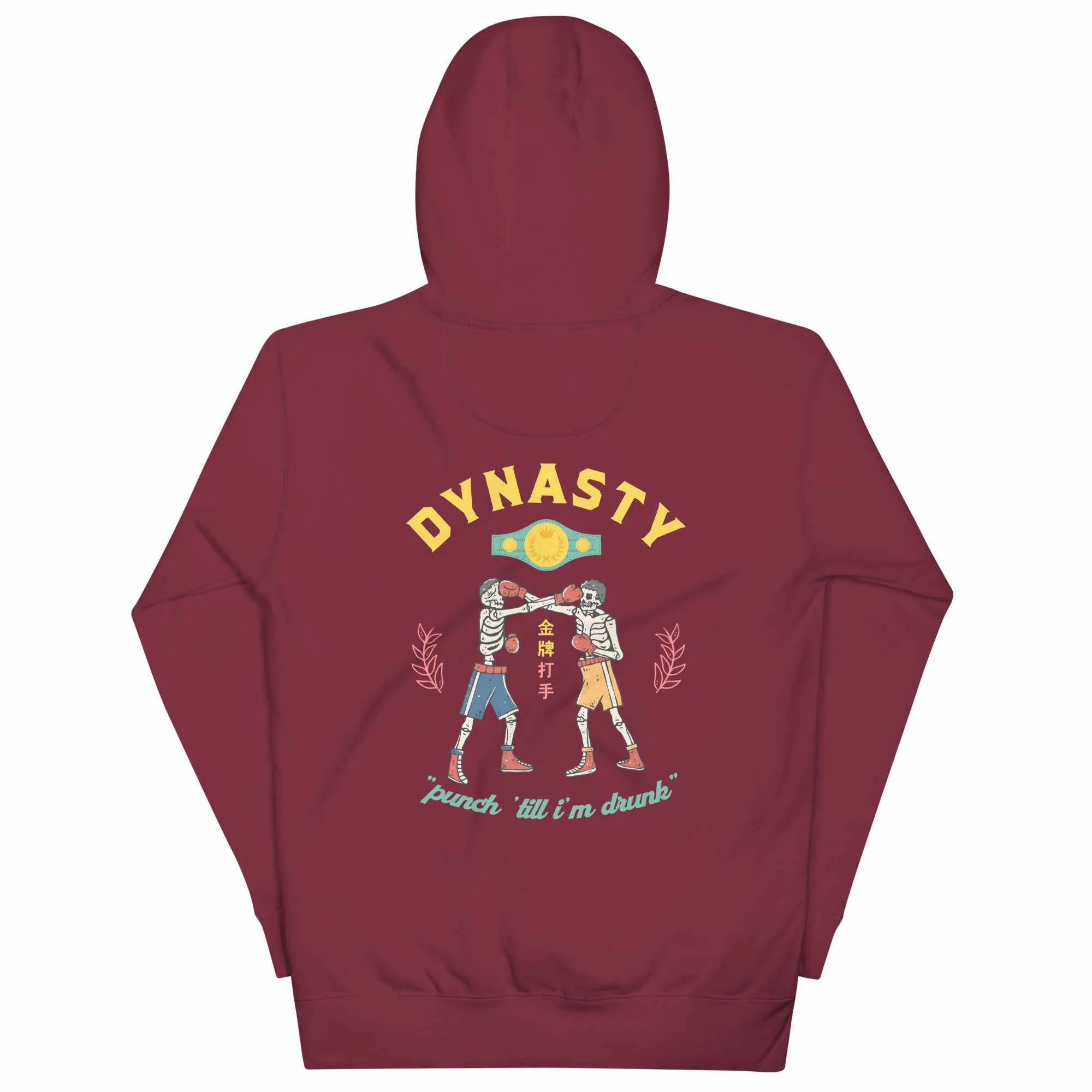 Old School Boxing Club "Punch 'Till I'm Drunk" Premium Hoodie
