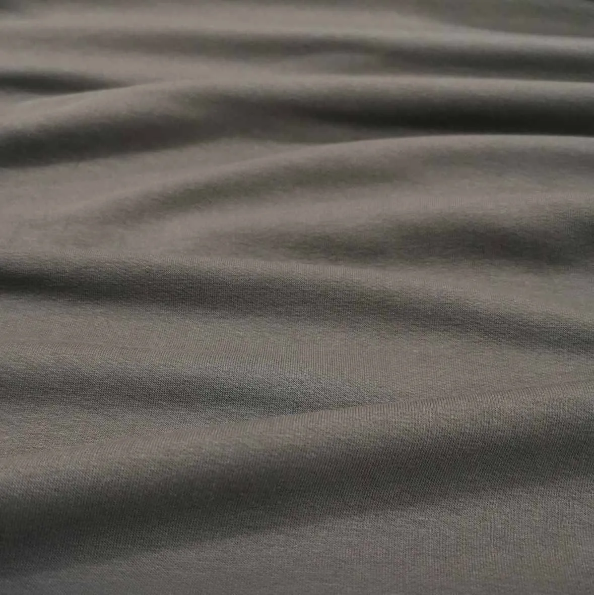 Olympia Heavyweight Cotton Loop Back, Stone Grey