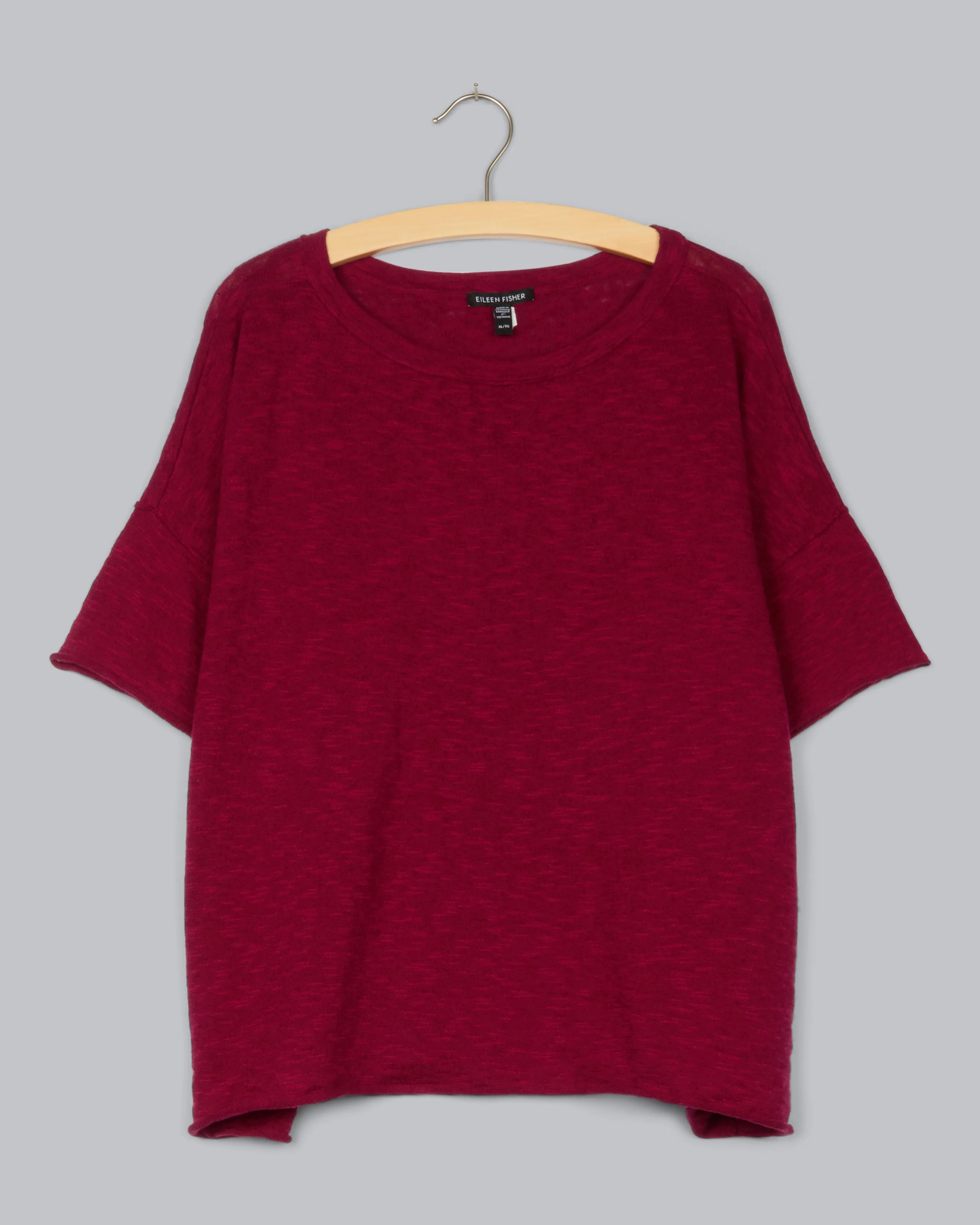 Organic Cotton Linen Slub Pullover