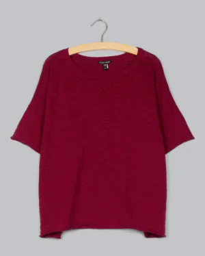 Organic Cotton Linen Slub Pullover