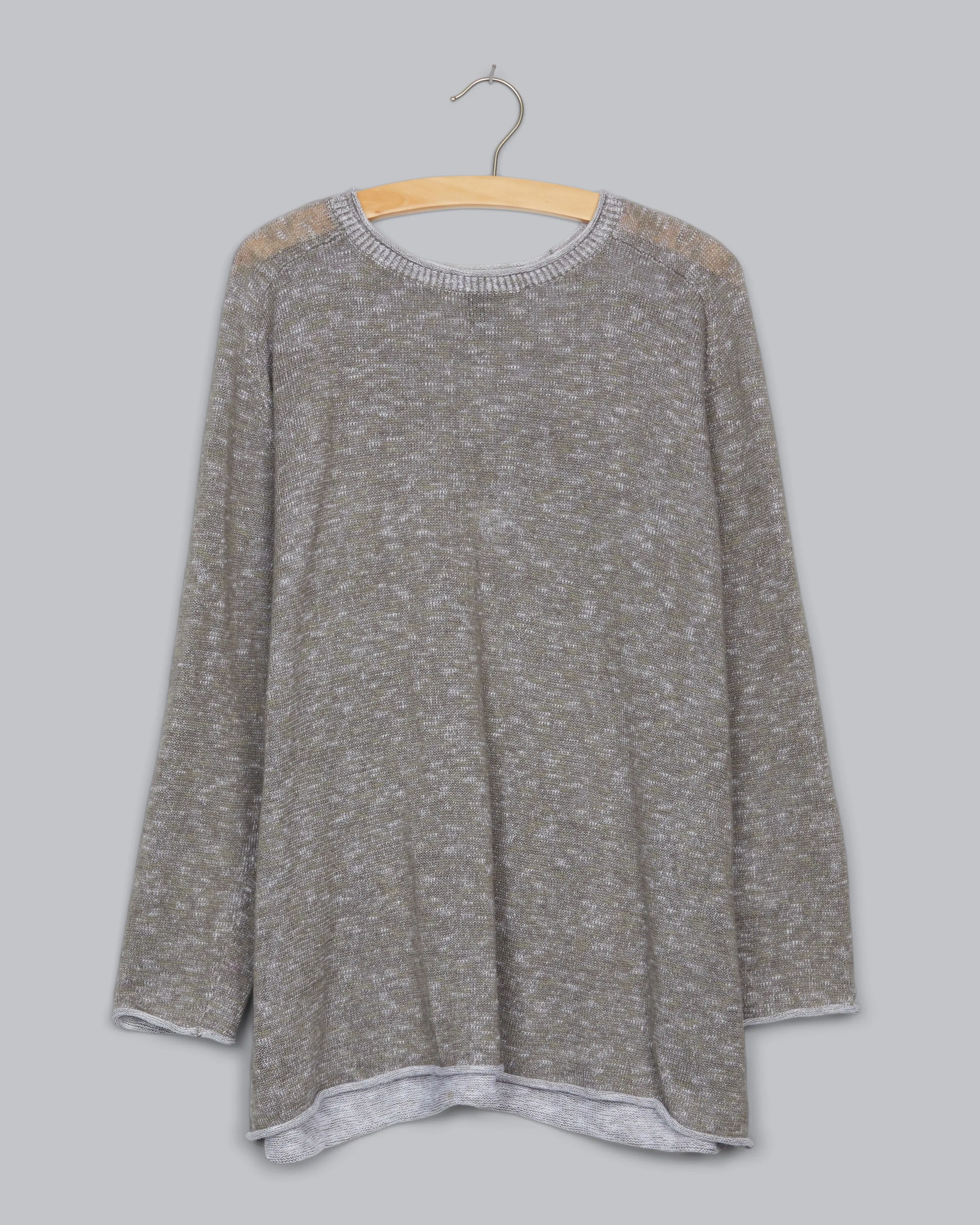 Organic Cotton Linen Slub Pullover
