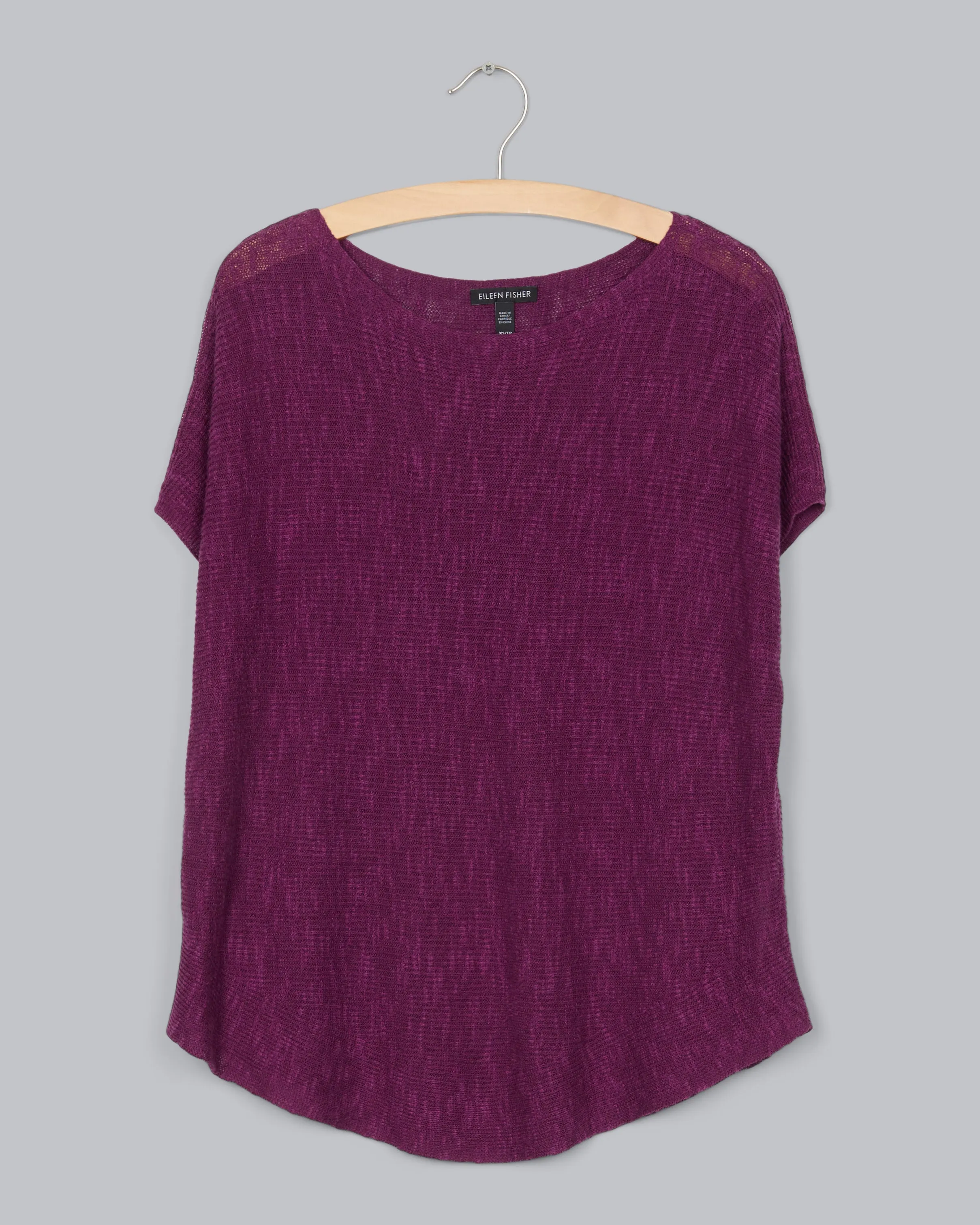 Organic Linen & Cotton Rib Pullover