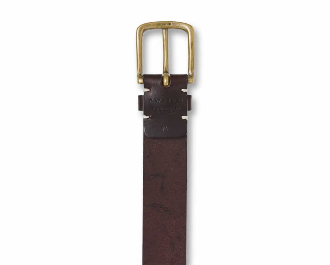 Original Belt - Walnut Brown / Brass