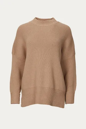 OVERSIZED COTTON-BLEND SWEATER