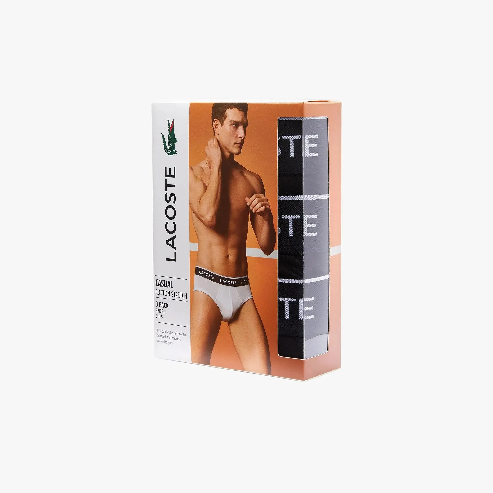 Pack de 3 slips de estilo casual