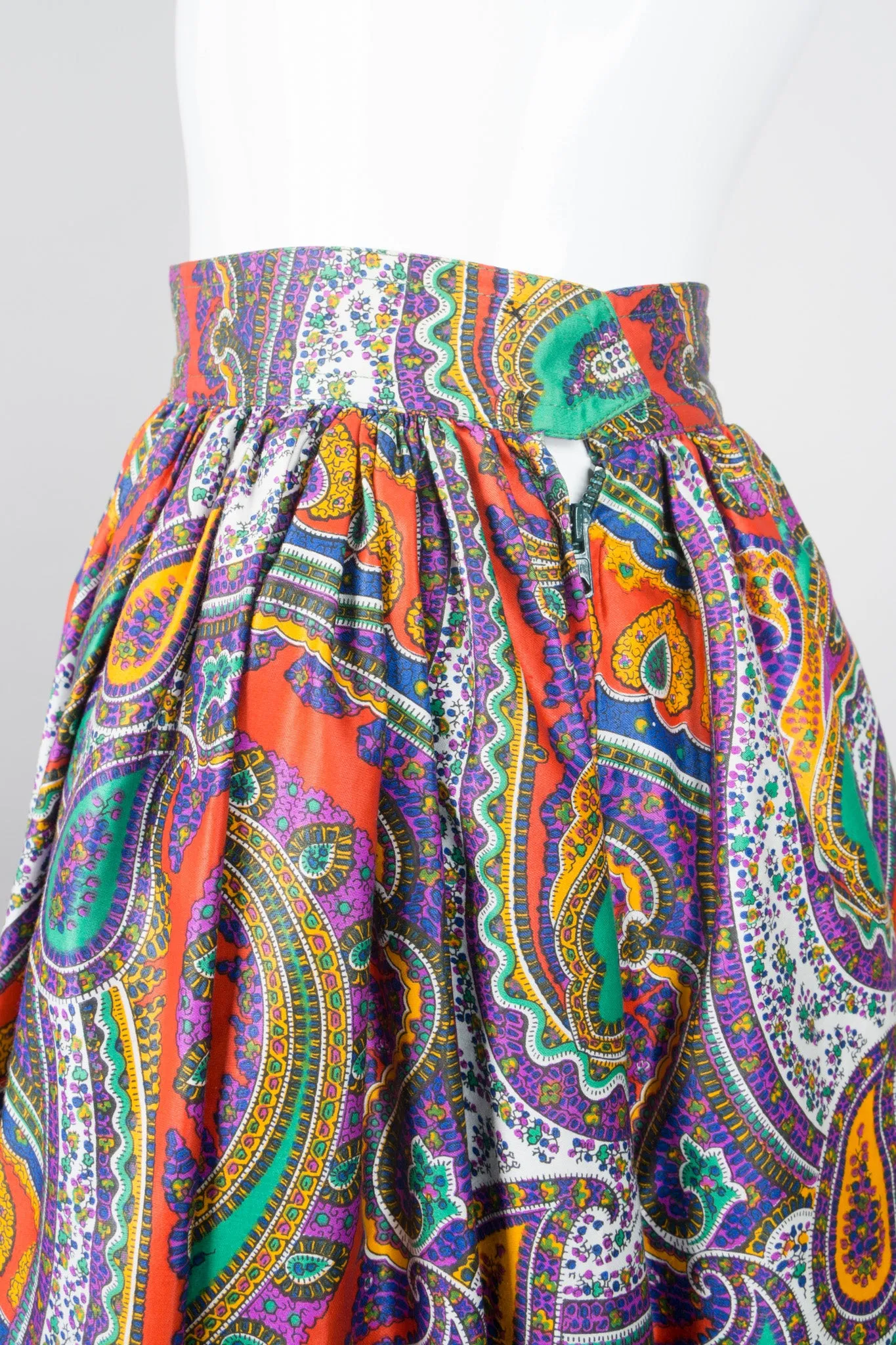 Paisley Layered Skirt