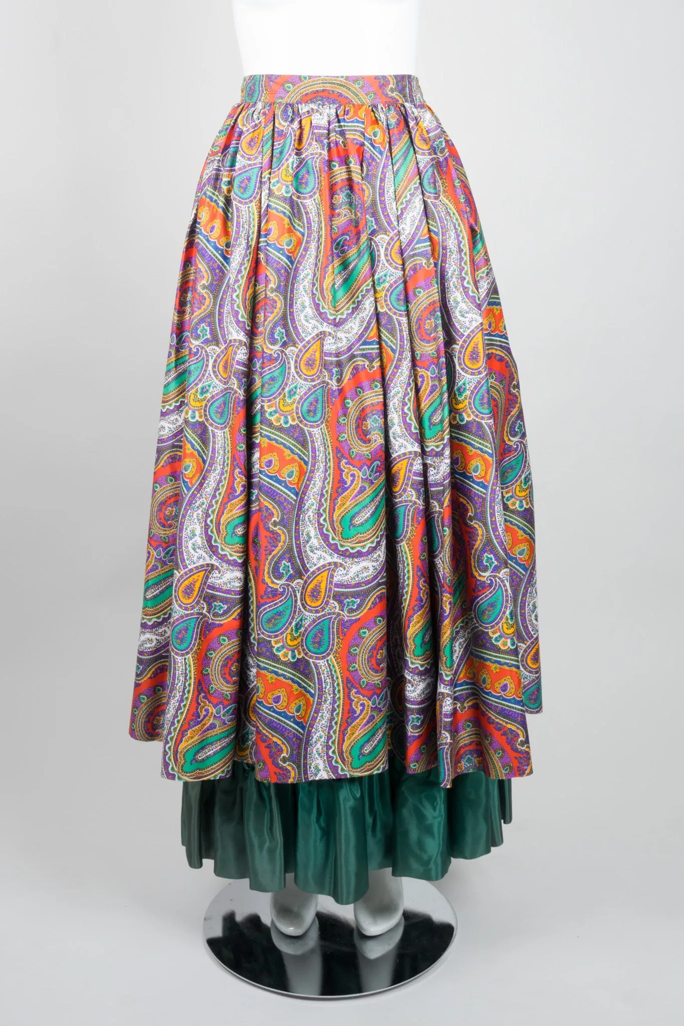 Paisley Layered Skirt