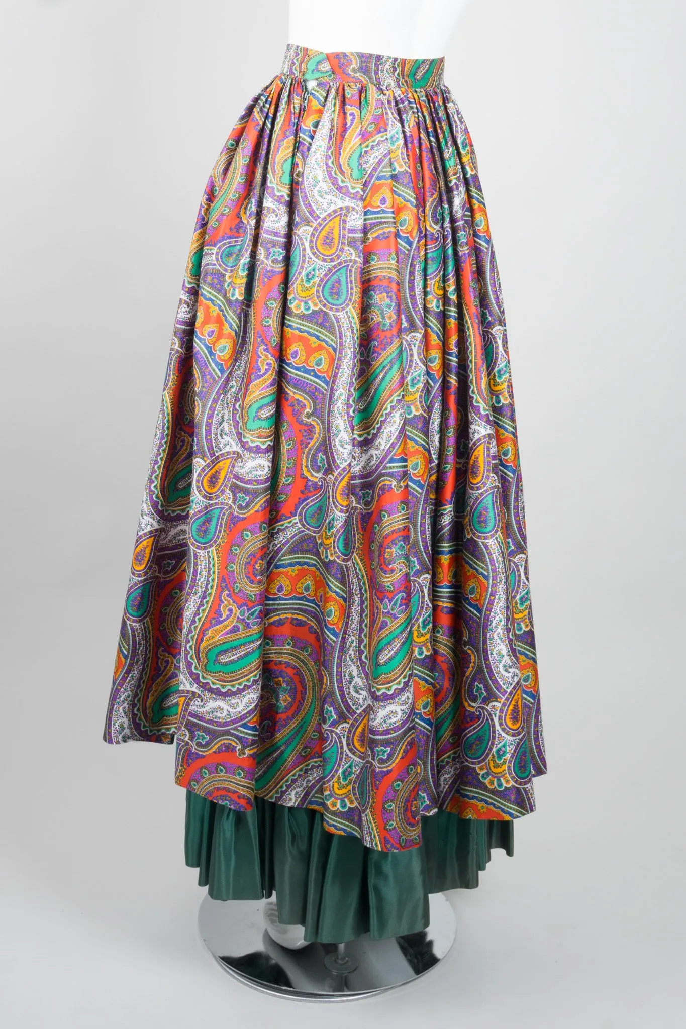 Paisley Layered Skirt