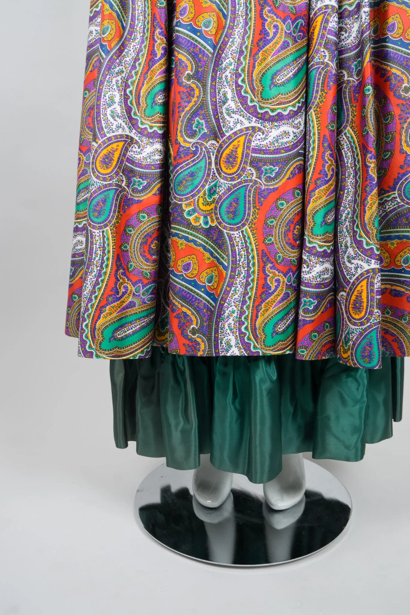 Paisley Layered Skirt