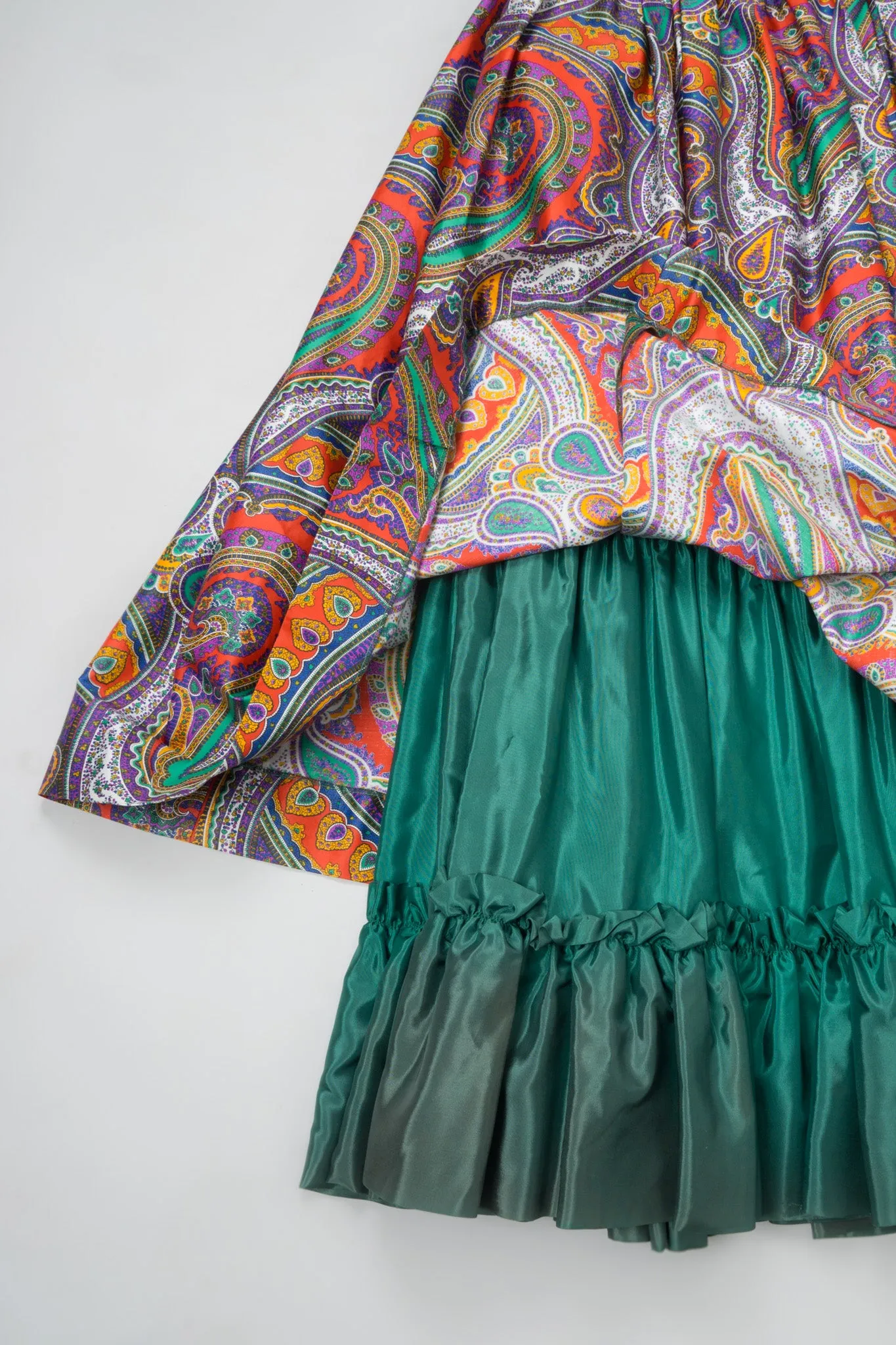 Paisley Layered Skirt