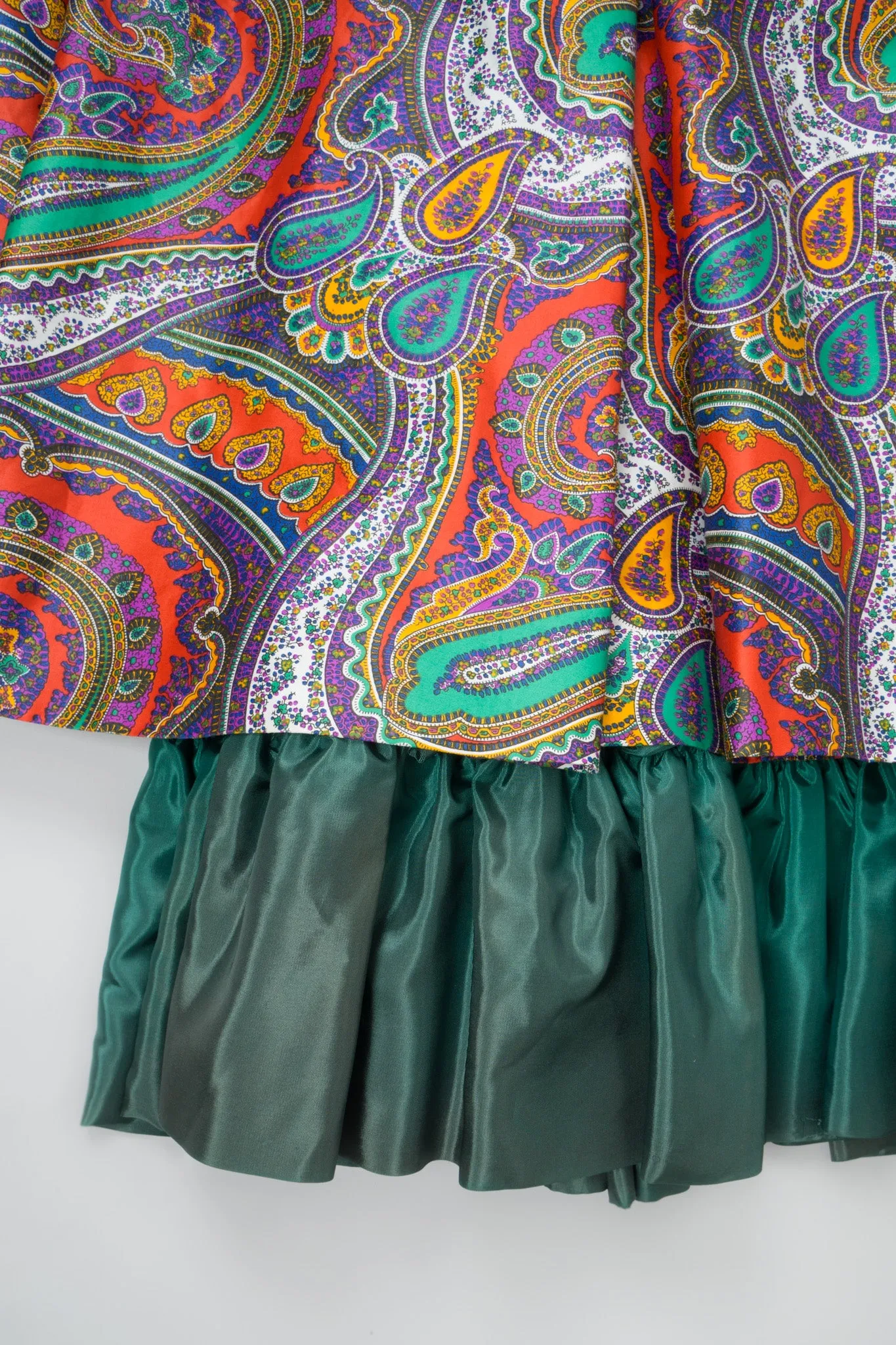 Paisley Layered Skirt