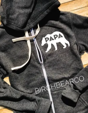 Papa Bear Hoodie -  Papa Bear Shirt - Daddy Bear Sweatshirt - Gift for Dad - Papa Shirt -