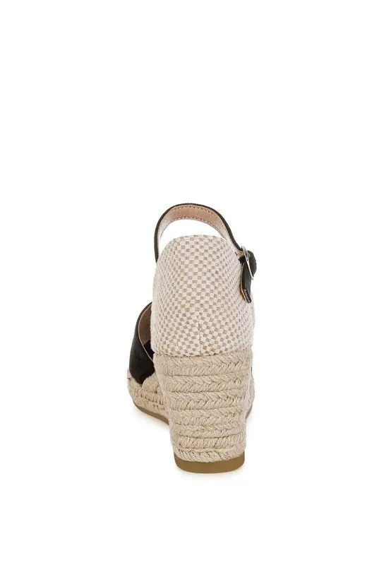 Paryor Microfiber Espadrilles Sandals