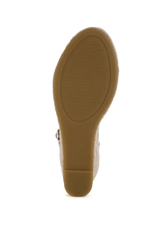 Paryor Microfiber Espadrilles Sandals