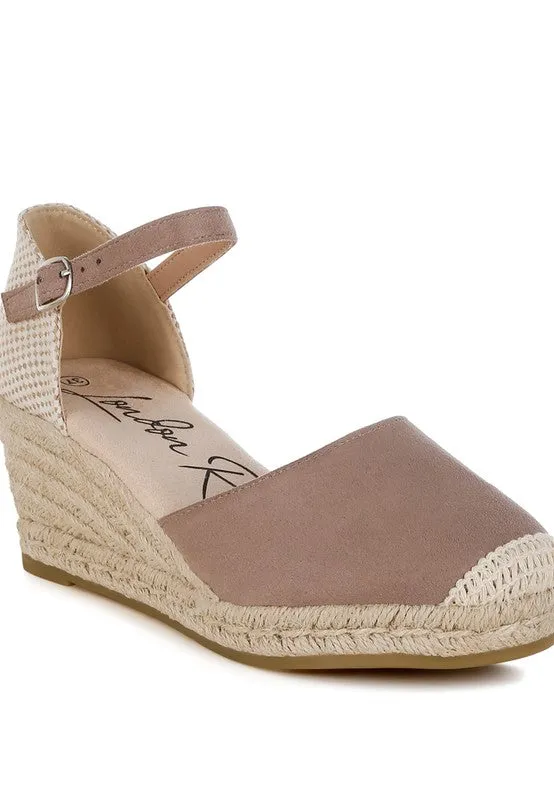 Paryor Microfiber Espadrilles Sandals