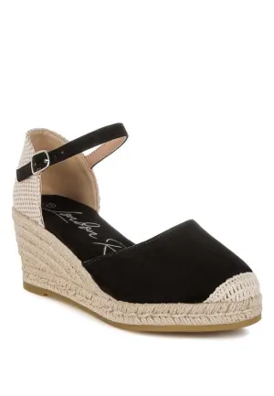 Paryor Microfiber Espadrilles Sandals