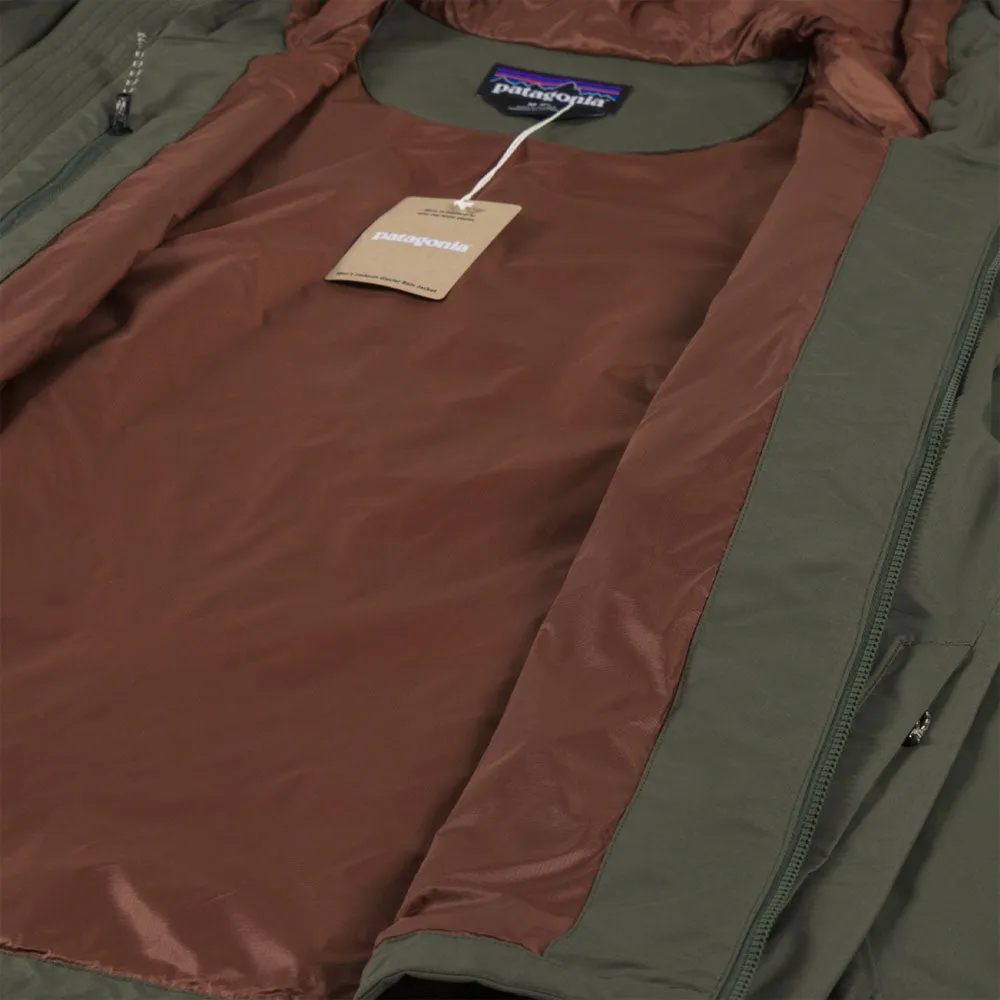 Patagonia Jackson Glacier Rain Jacket - Basin Green