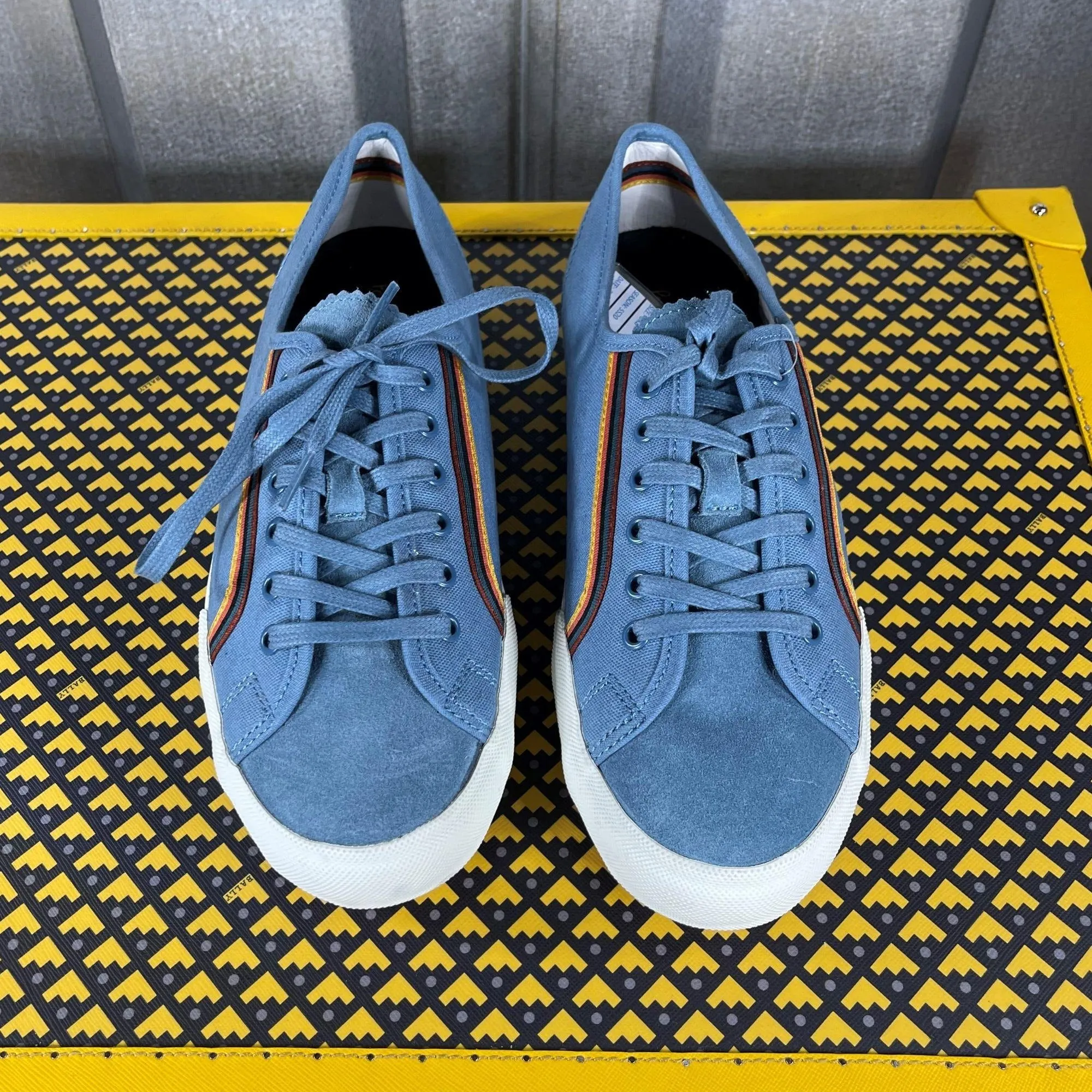 Paul Smith NEL05 Nelson Blue Sneakers DISPLAY