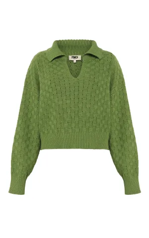 Paulia Lime Sweater