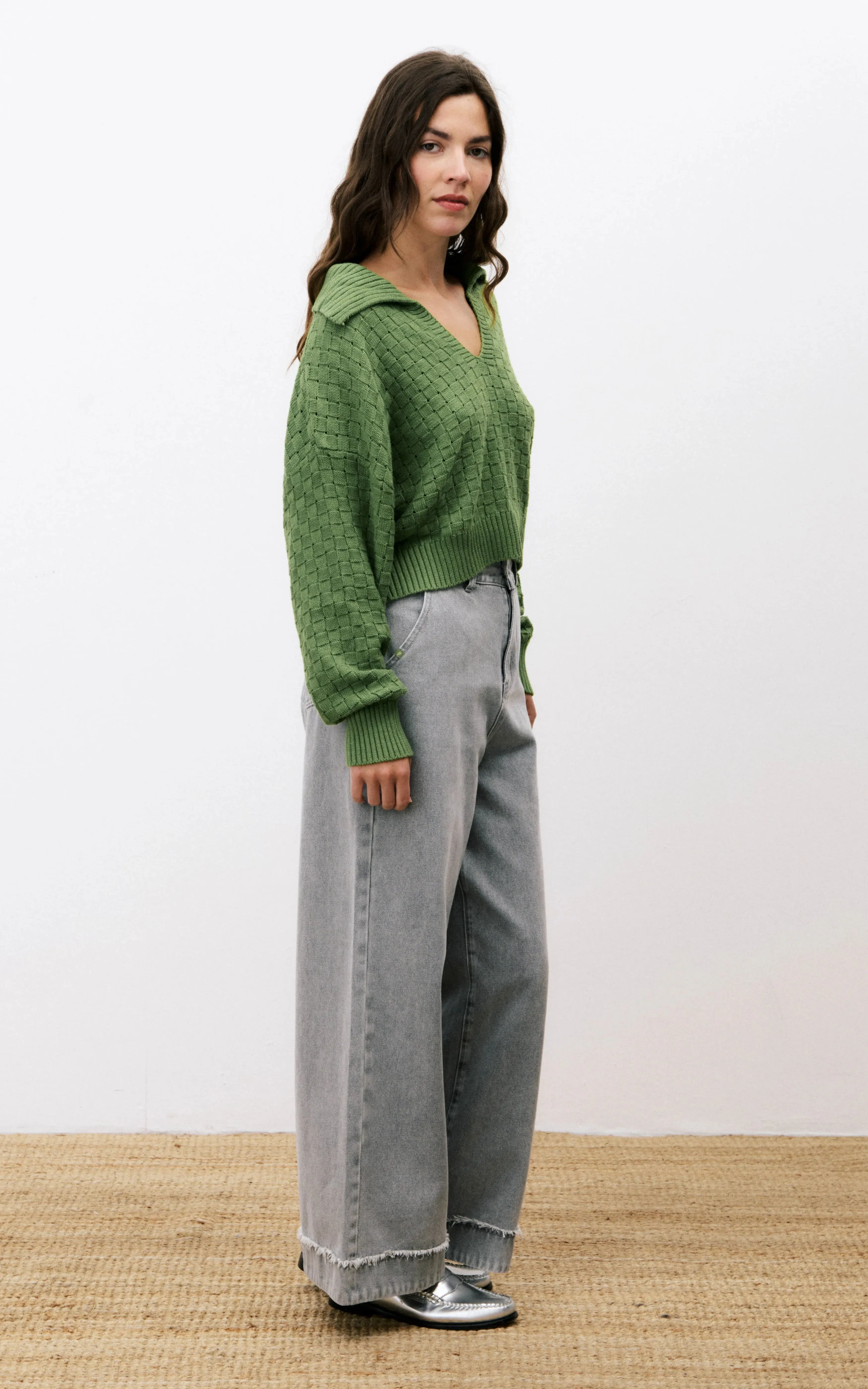 Paulia Lime Sweater