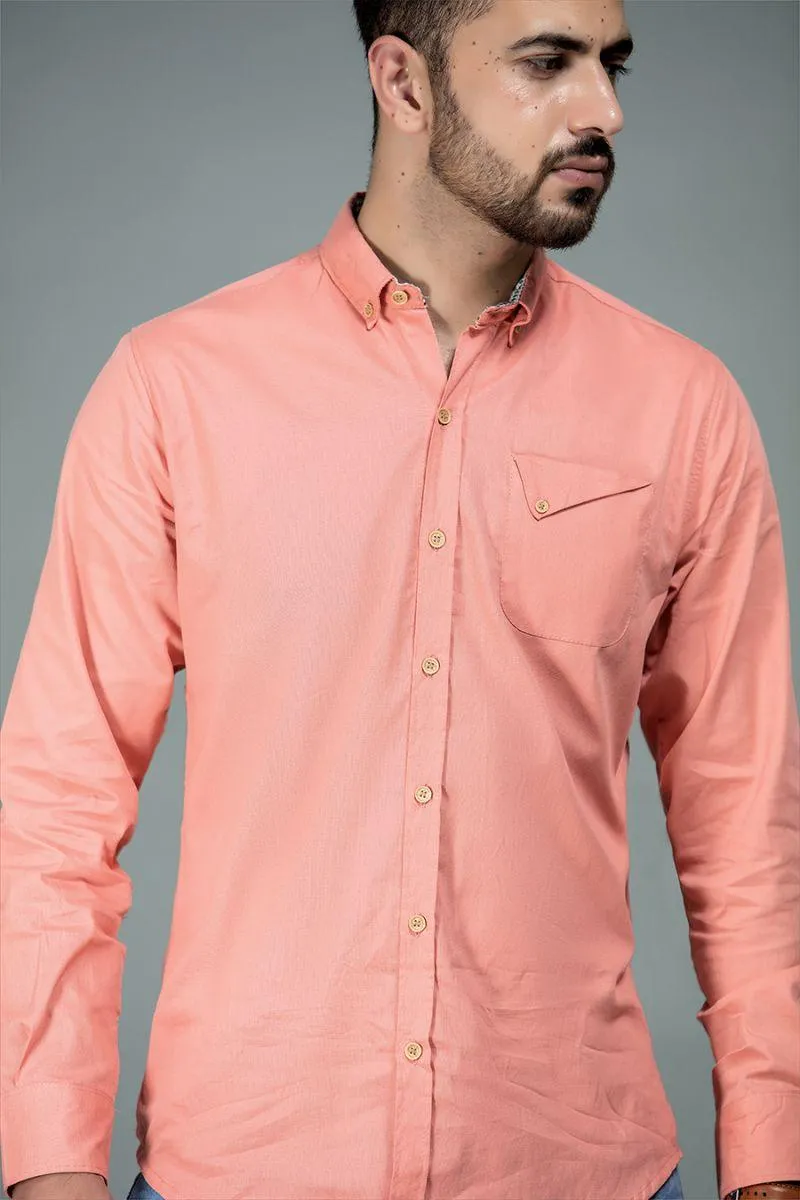 Peach Casual shirt