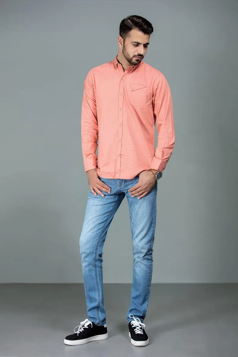 Peach Casual shirt