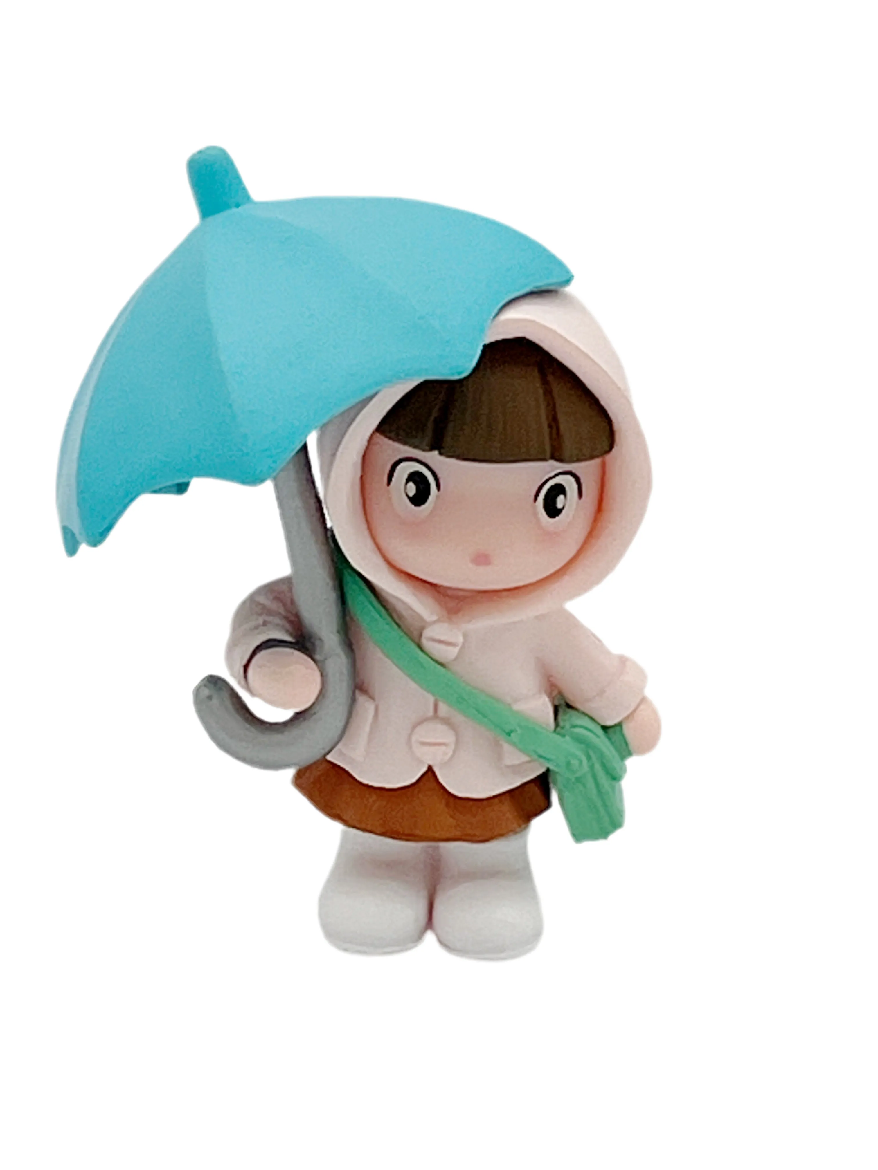 People with umbrellas
