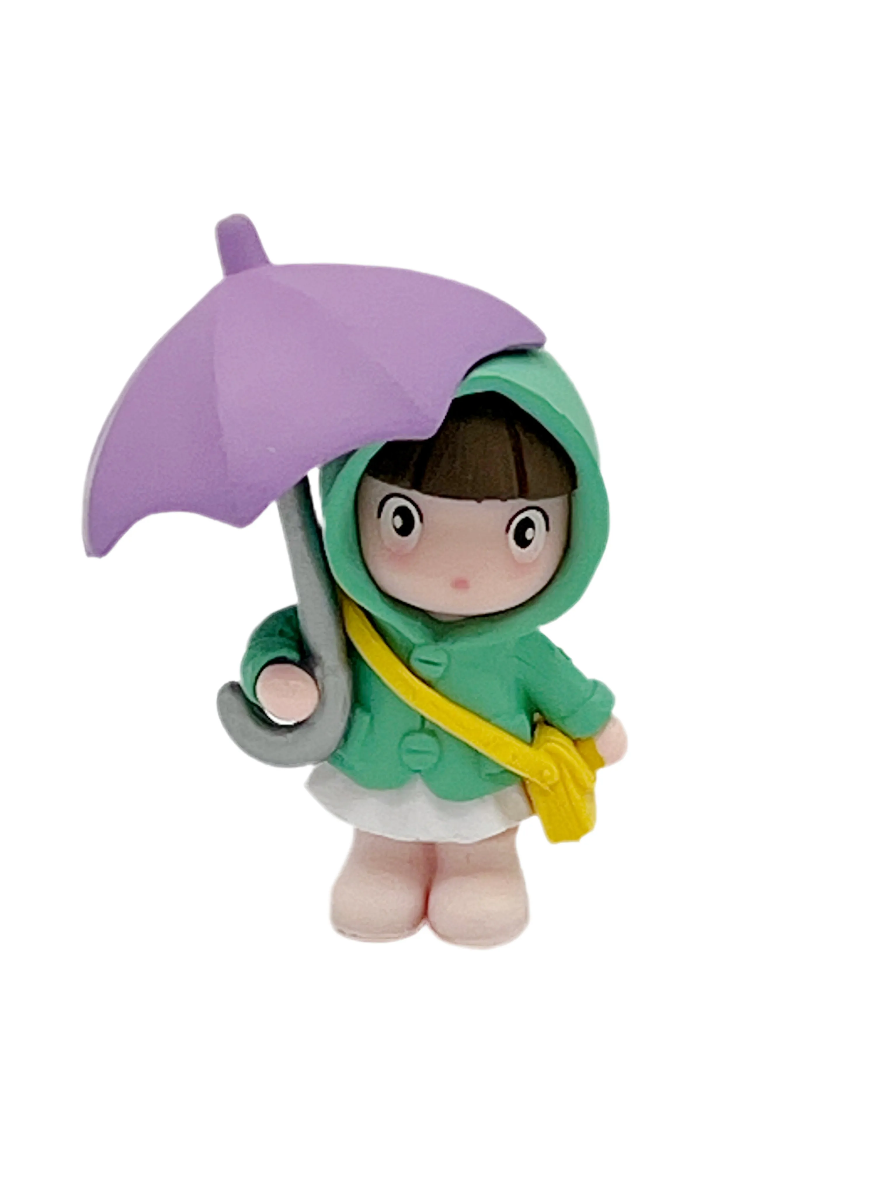People with umbrellas