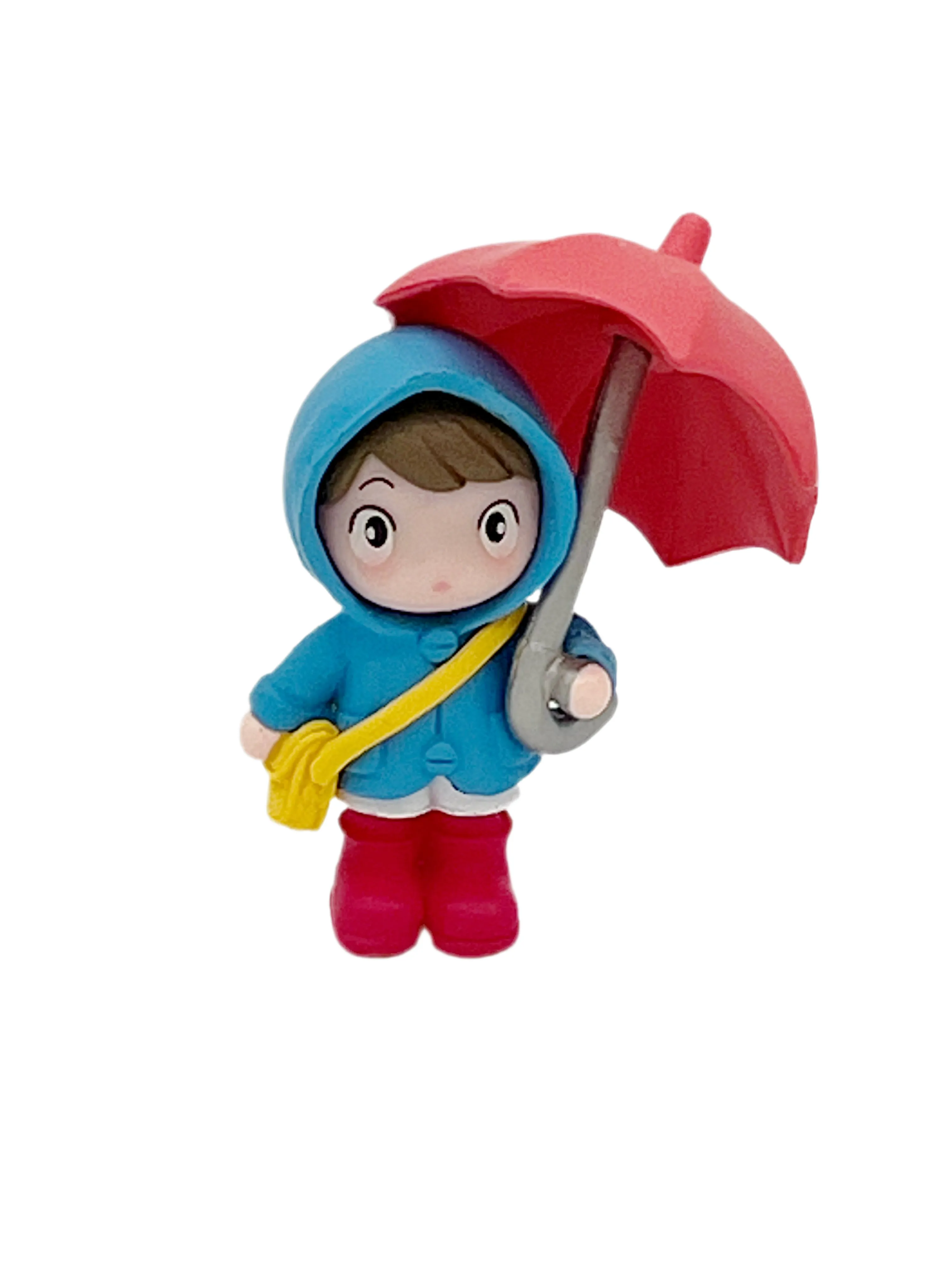 People with umbrellas