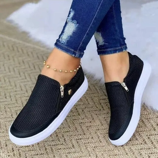Pia | Casual Slip-On Sneakers