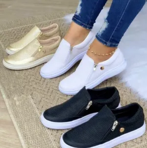 Pia | Casual Slip-On Sneakers