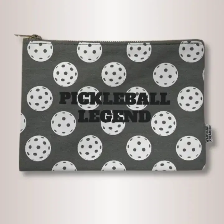 Pickleball Legend Canvas Pouch