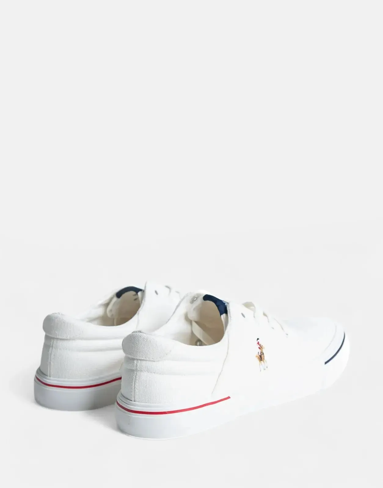 Polo Classic Canvas Mens Sneaker White