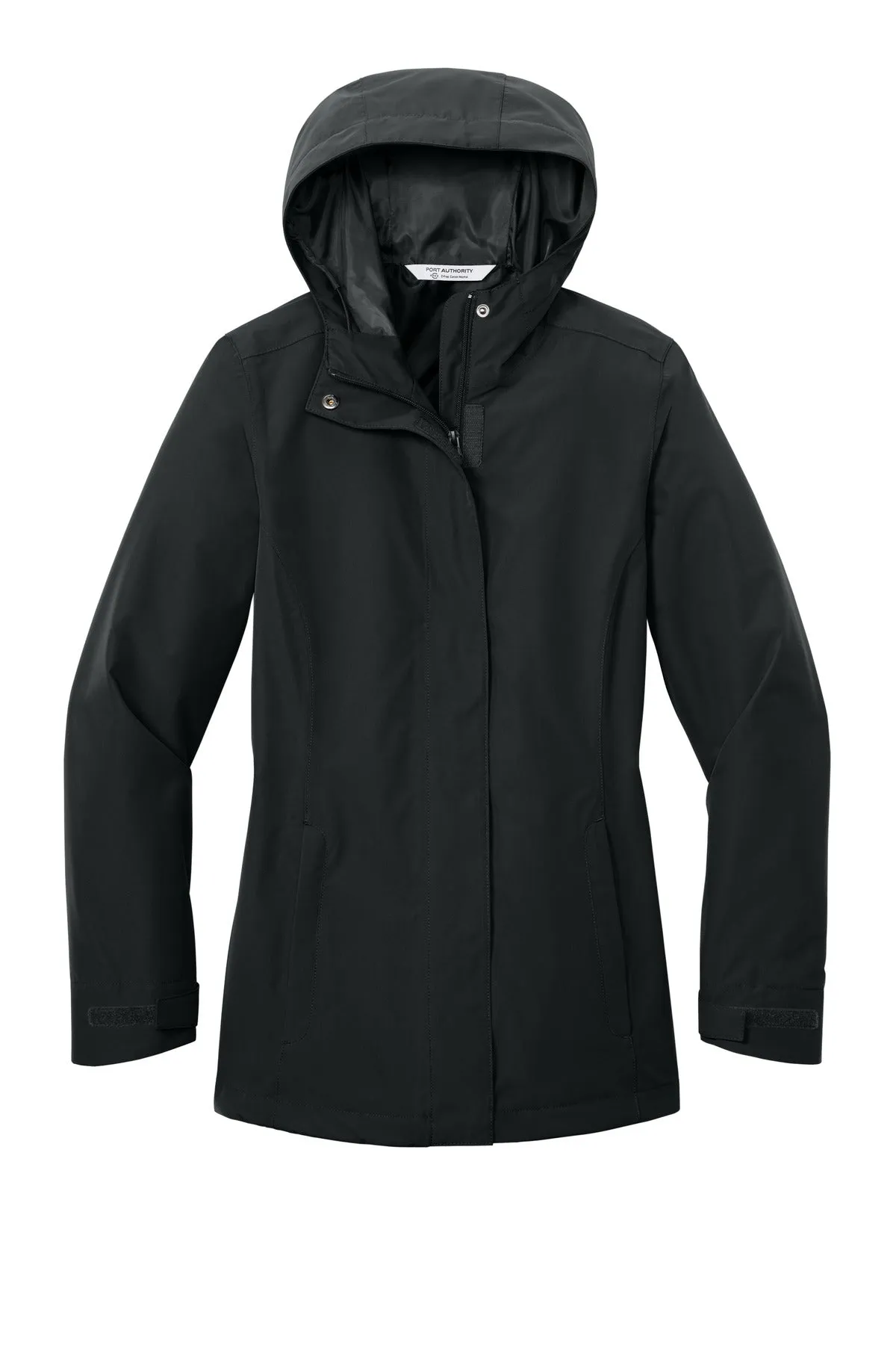 Port Authority Women's C-FREE Rain Jacket L714 Deep Black
