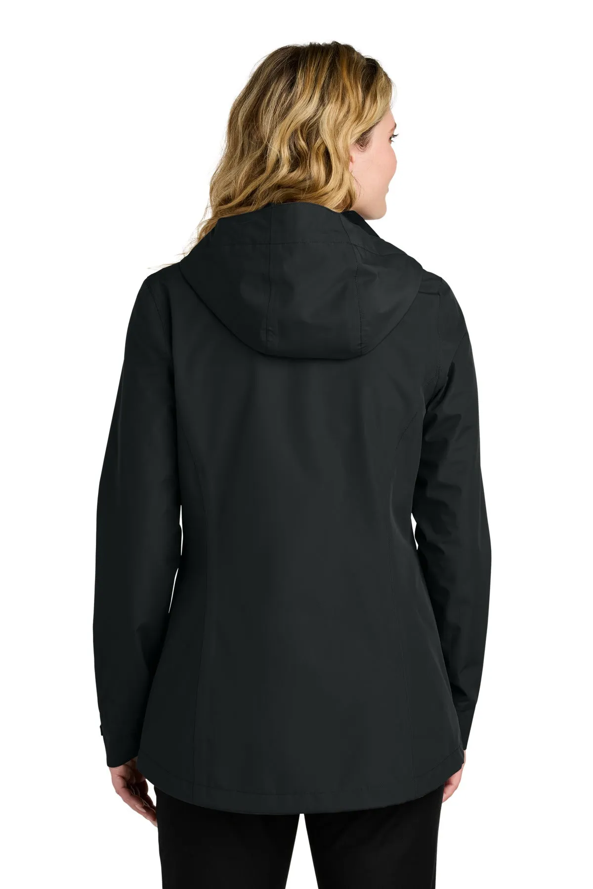 Port Authority Women's C-FREE Rain Jacket L714 Deep Black
