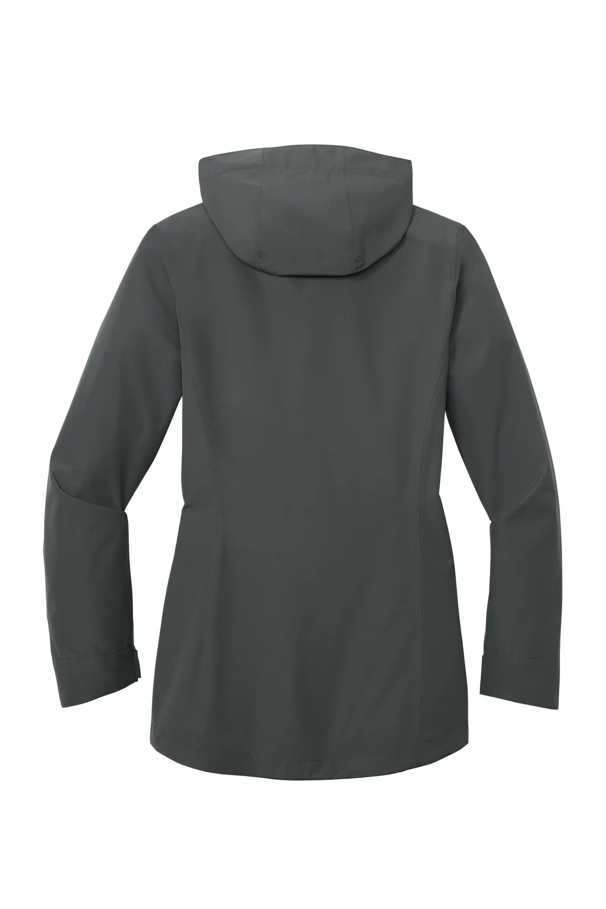 Port Authority Women's C-FREE Rain Jacket L714 Grey Steel