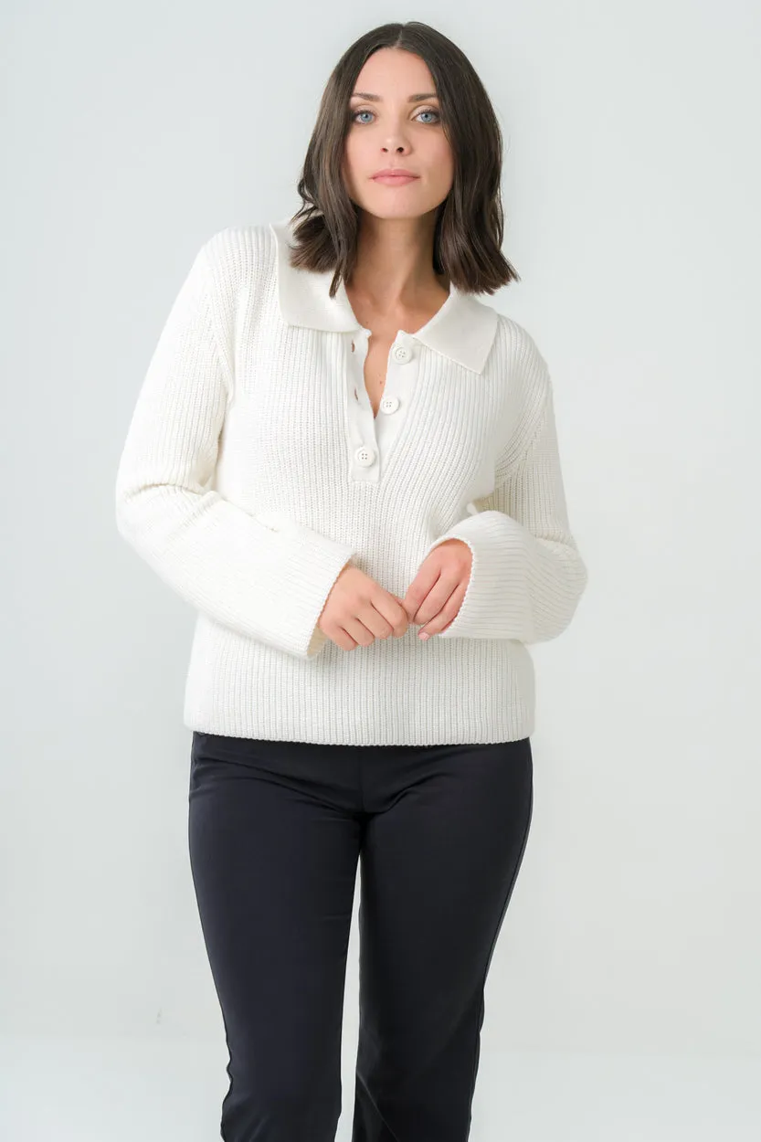 Pull Torreya Écru