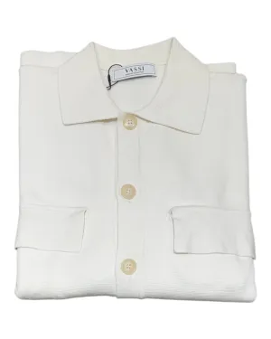 Pure Cotton Over Shirt - Latte