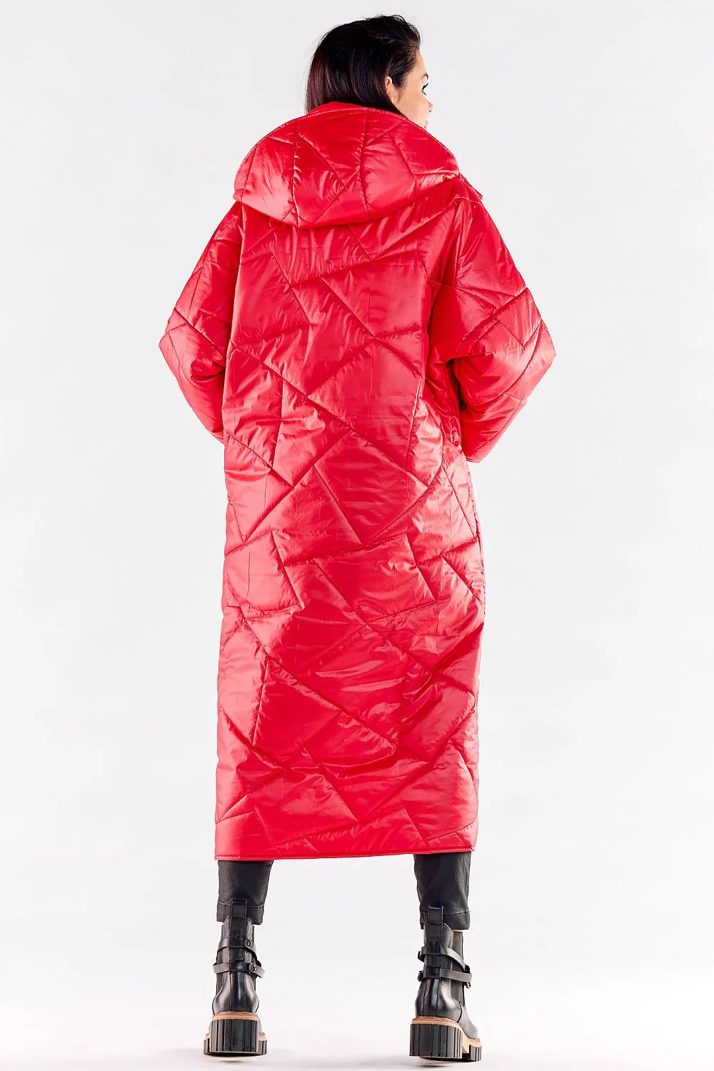 Quilted Oversized Long Coat