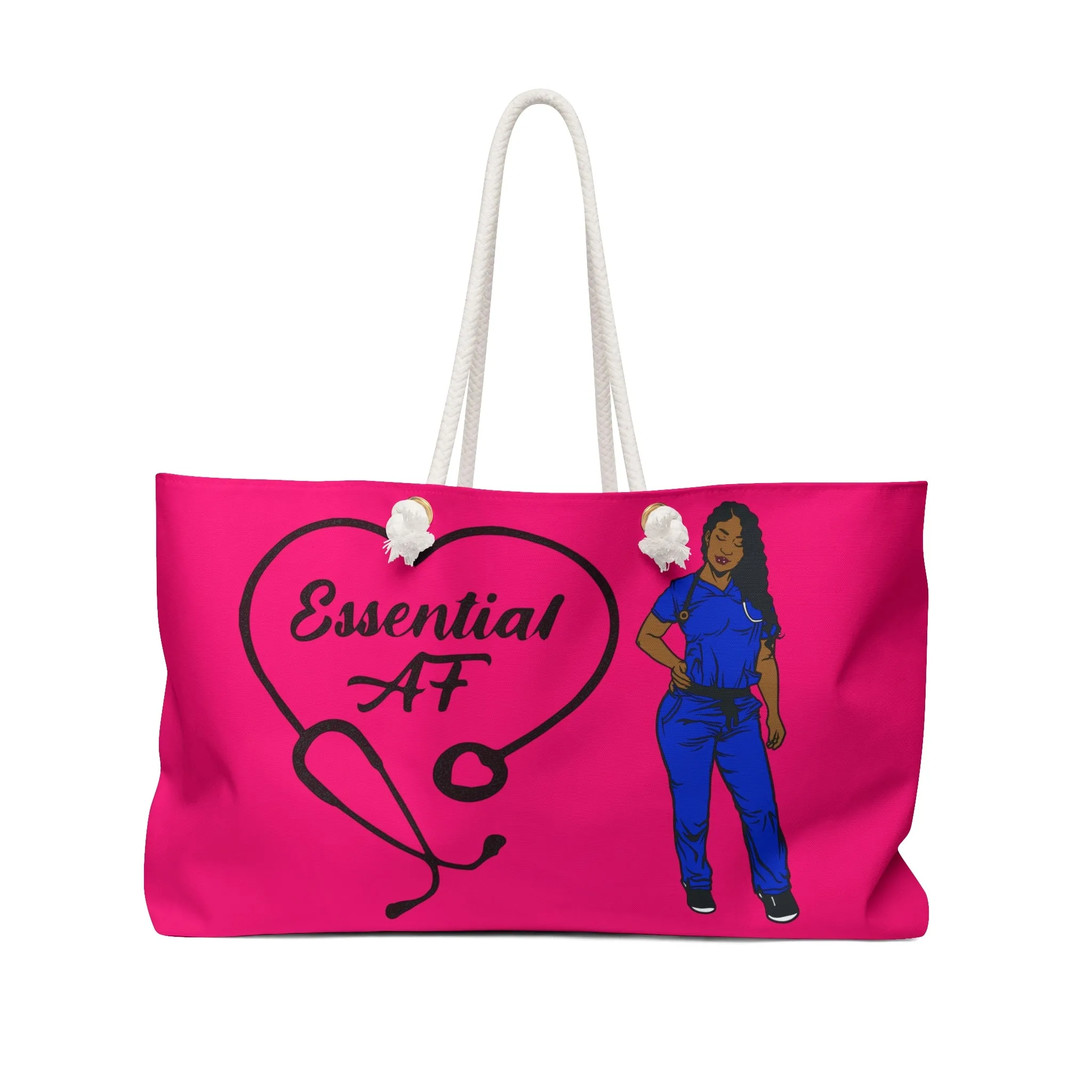 "Essential AF" Weekender Tote Bag