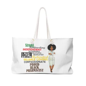 "Proud Black Pharmacist" Weekender Bag
