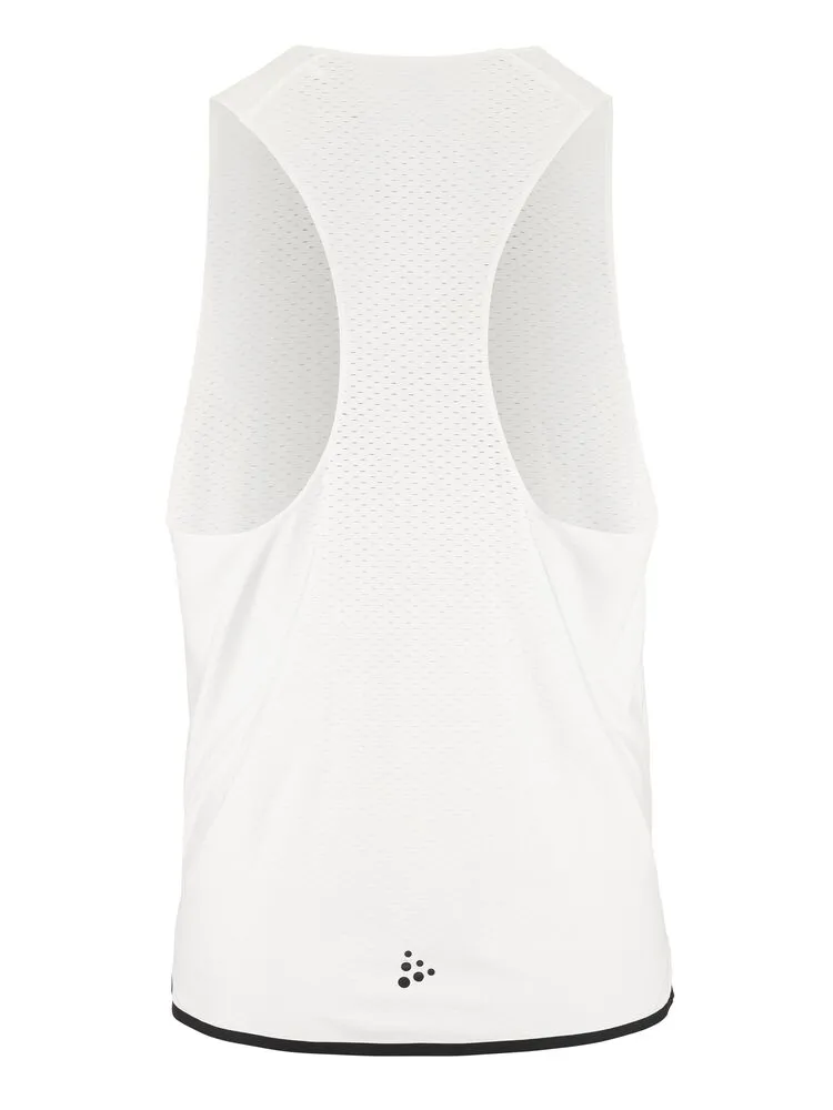 Race Day Singlet M | White/Multi