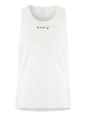 Race Day Singlet M | White/Multi