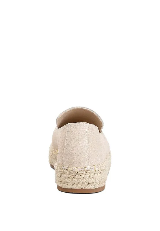 Rag & Co Ellerie Suede Flatform Heel Espadrilles