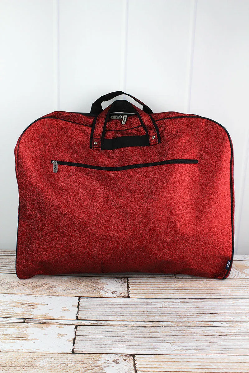 Red Glitz & Glam Garment Bag