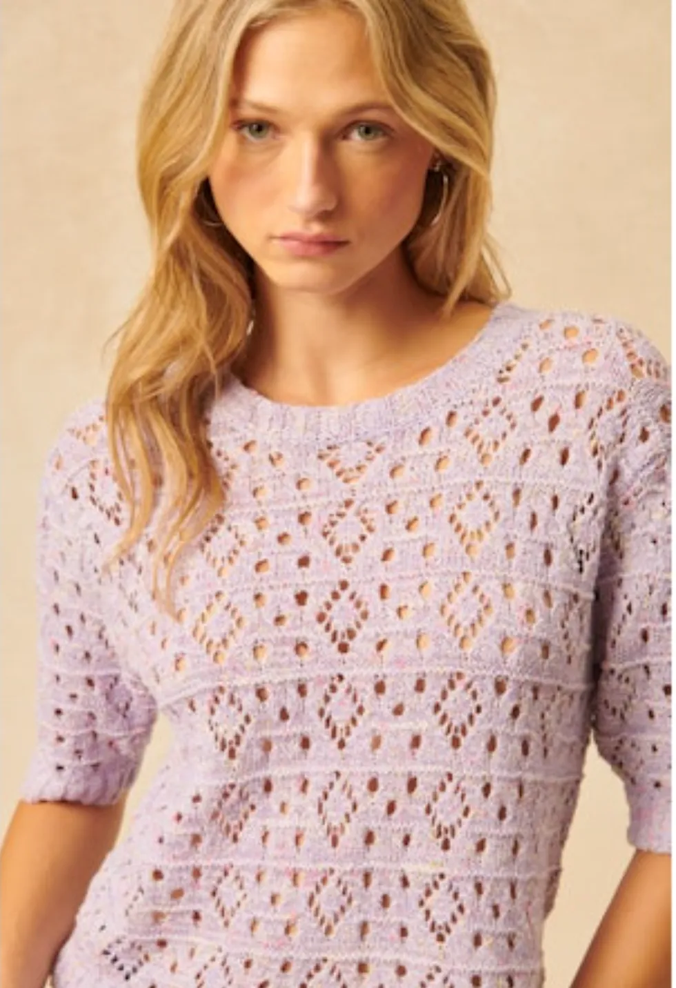 Saint Short Sleeve Knit Top