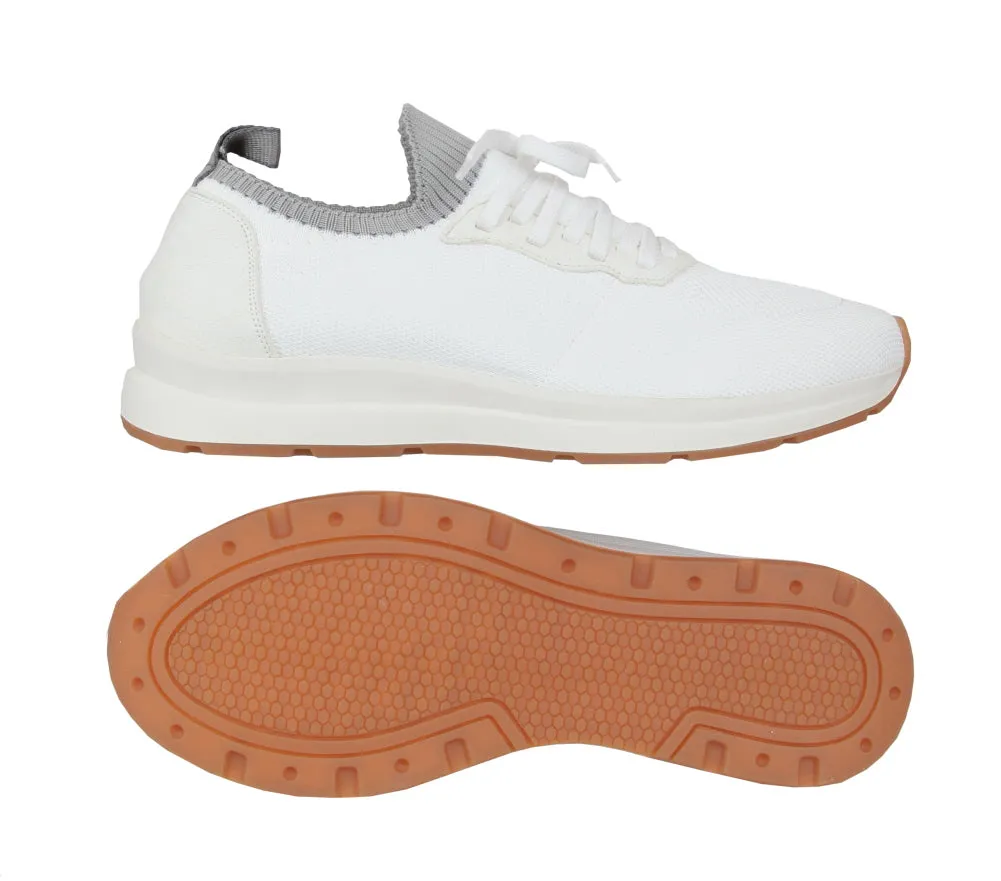 Sartorio Napoli White Slip-On Sneakers