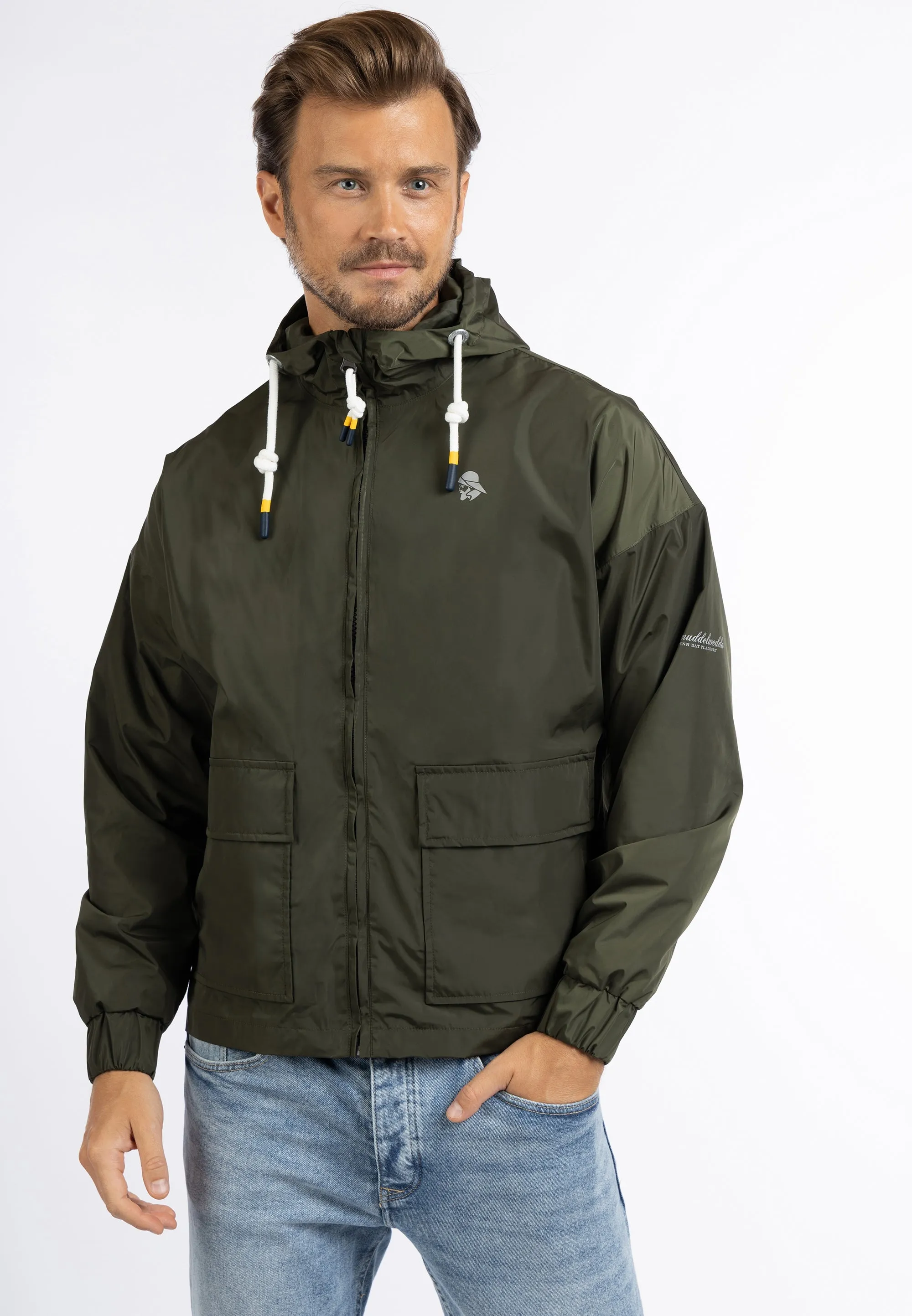 Schmuddelwedda Men's Rain Jacket - Recycled Material