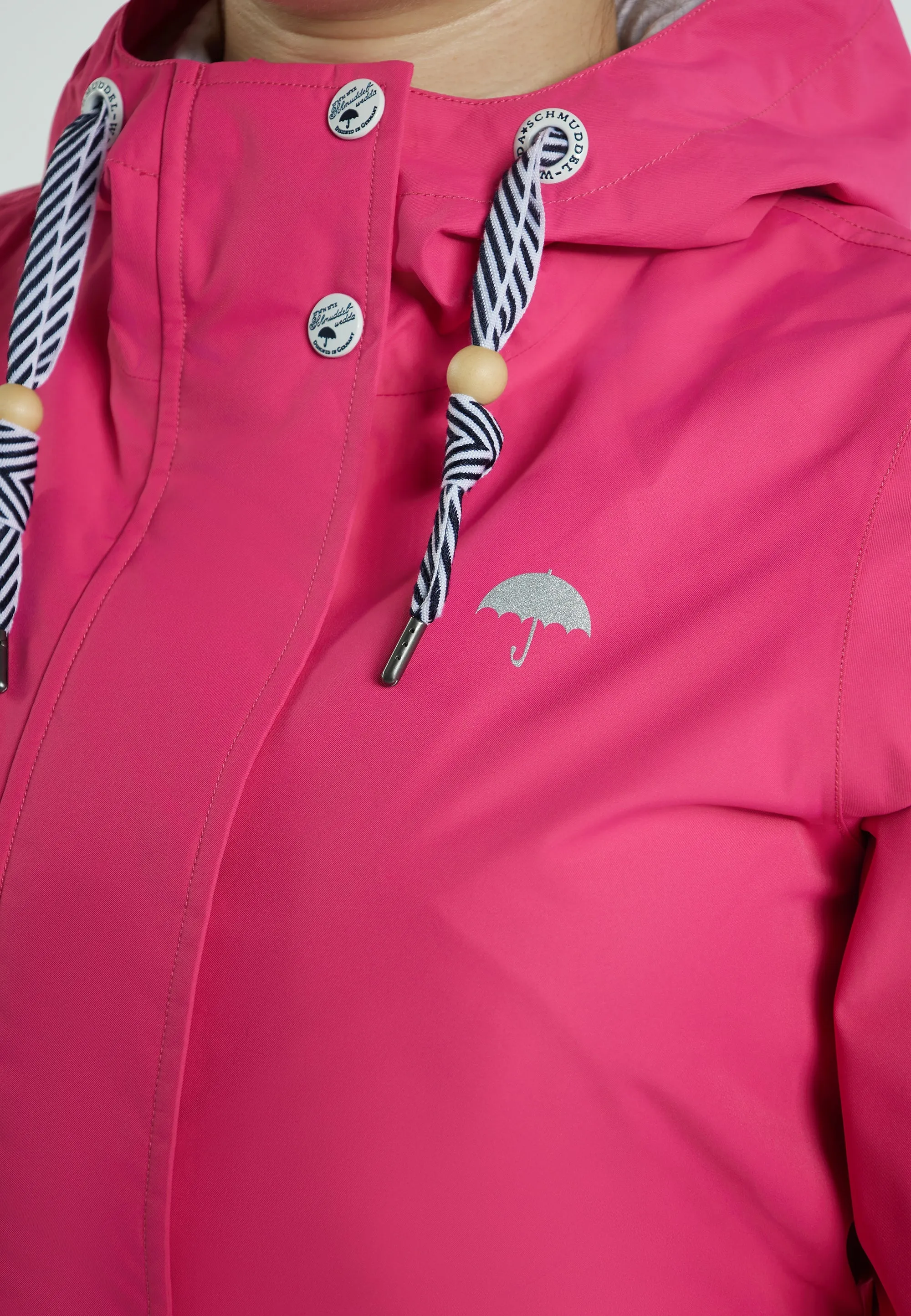 Schmuddelwedda Women's Rain Jacket With Magic Print