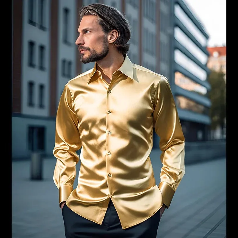 SchwarzSchick Elegantes Herrenhemd